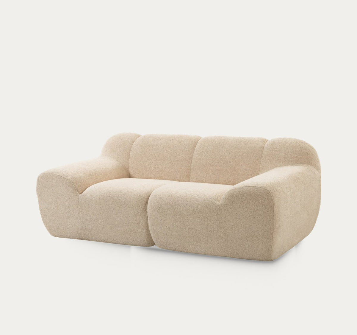Nimbe en Beige vu de trois quarts, sur fond clair