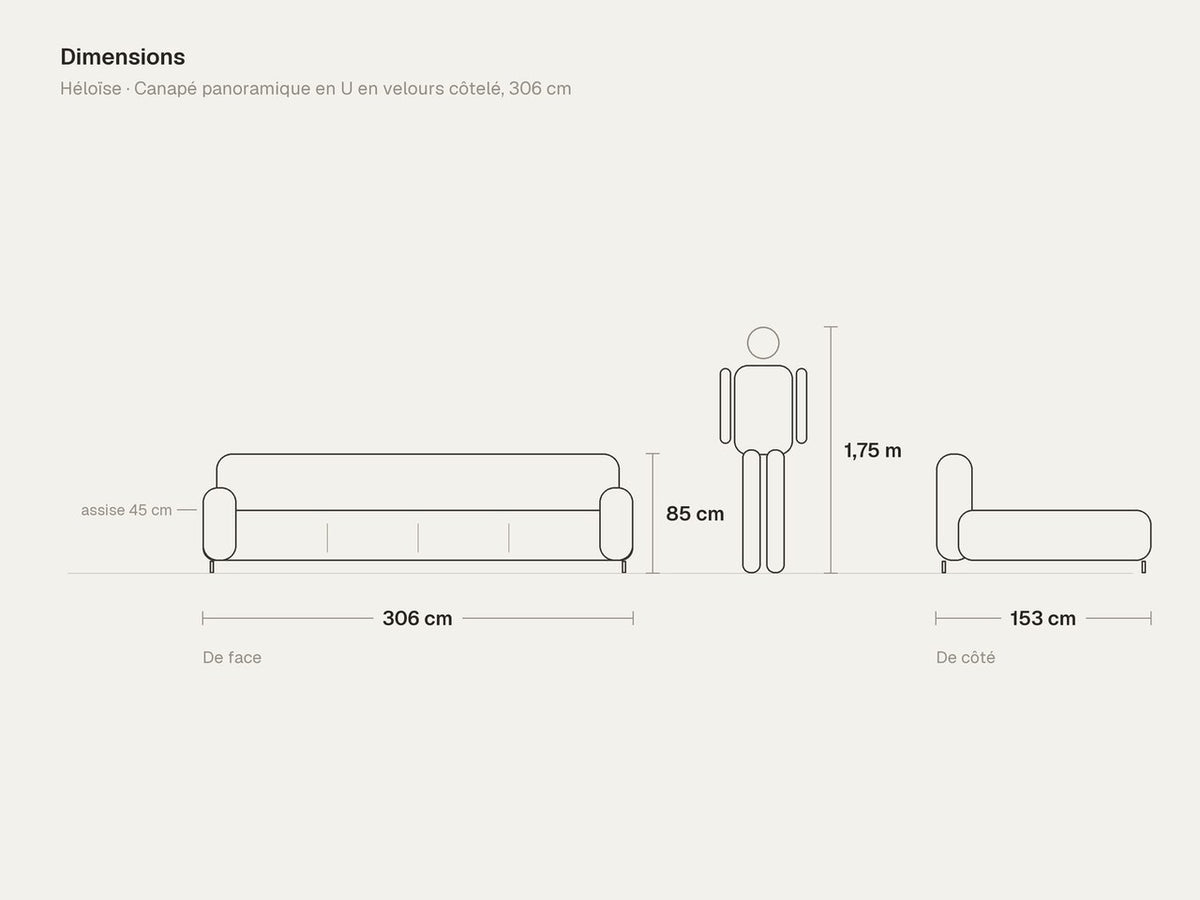 Dimensions de Héloïse