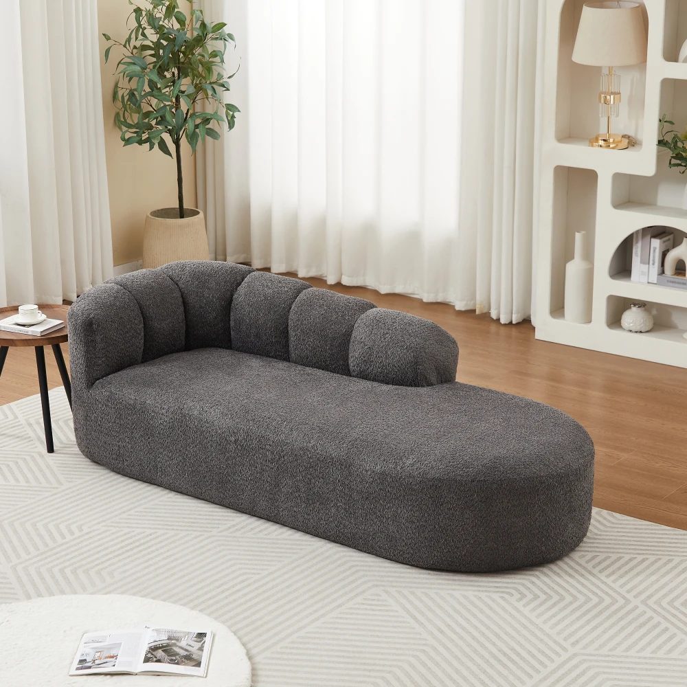 Ondine en chenille Gris ardoise